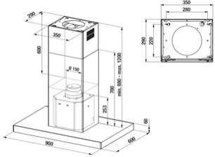 Вытяжка Куперсбуш DI 9340.0 E фото 2 в Казани и Татарстане Вытяжка Kuppersbusch DI 9340.0 E фото 2 в Казани и Татарстане