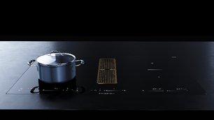 Варочная панель с вытяжкой Куперсбуш KMI 8590.0 SR Gold фото 4 в Казани и Татарстане Варочная панель с вытяжкой Kuppersbusch KMI 8590.0 SR Gold фото 4 в Казани и Татарстане