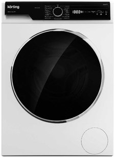 Узкая стиральная машина с паром Кертинг KWM 42LS1267 фото Узкая стиральная машина с паром Korting KWM 42LS1267 фото