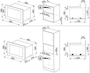 Микроволновая печь Smeg FMI420S2 фото 4 в Казани и Татарстане
