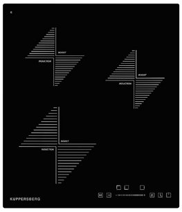 Индукционная варочная панель Kuppersberg ICS 402 фото 2 в Казани и Татарстане