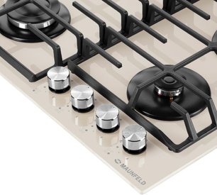 Газовая варочная панель MAUNFELD EGHG.64.6CBG/G фото 3 в Казани и Татарстане Газовая варочная панель MAUNFELD EGHG.64.6CBG/G фото 3 в Казани и Татарстане
