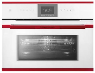 Компактный духовой шкаф с микроволнами Куперсбуш CBM 6550.0 W8 фото в Казани и Татарстане Компактный духовой шкаф с микроволнами Kuppersbusch CBM 6550.0 W8 фото в Казани и Татарстане