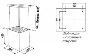 Островная вытяжка Kuppersbusch DI 3800.0 W1 Stainless Steel фото 2 в Казани и Татарстане