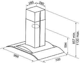 Вытяжка De Dietrich DHD 365 XP1 фото 2 в Казани и Татарстане
