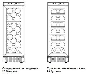 Винный шкаф Дометик B29G Basic фото 2 в Казани и Татарстане Винный шкаф Dometic B29G Basic фото 2 в Казани и Татарстане
