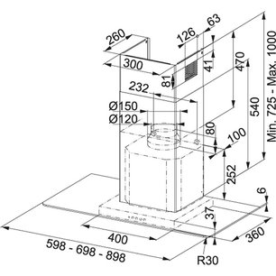 Вытяжка Франке FLI 925 XS фото 3 в Казани и Татарстане Вытяжка Franke FLI 925 XS фото 3 в Казани и Татарстане