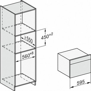 Встраиваемая комби-пароварка Миле DGC 7640 GRGR фото 3 в Казани и Татарстане Встраиваемая комби-пароварка Miele DGC 7640 GRGR фото 3 в Казани и Татарстане