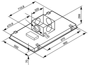 Вытяжка Smeg KSEG90X-1 фото 3 в Казани и Татарстане