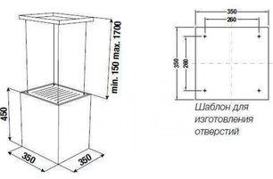 Островная вытяжка Kuppersbusch DI 3800.0 S5 Black Velvet фото 4 в Казани и Татарстане
