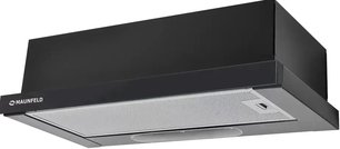 Встраиваемая кухонная вытяжка MAUNFELD VS Light Glass 60 черное стекло фото в Казани и Татарстане