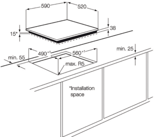 Варочная панель AEG HK654070FB фото 2 в Казани и Татарстане