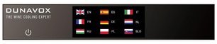 Встраиваемый винный шкаф Дунавокс DVP-25.65DB фото 2 в Казани и Татарстане Встраиваемый винный шкаф Dunavox DVP-25.65DB фото 2 в Казани и Татарстане