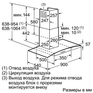 Вытяжка Нефф D89G45N0 фото 2 в Казани и Татарстане Вытяжка Neff D89G45N0 фото 2 в Казани и Татарстане