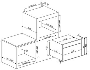 Микроволновая печь Smeg SF4120M фото 2 в Казани и Татарстане