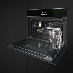 Духовой шкаф комбинированный с пароваркой Smeg SF4604VCNX1 фото 2 в Казани и Татарстане