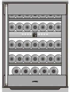 Винный шкаф Смег SCV36XS1 фото 2 в Казани и Татарстане Винный шкаф Smeg SCV36XS1 фото 2 в Казани и Татарстане
