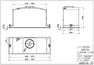 Встраиваемая вытяжка Faber BI-AIR KL A70 фото 4 в Казани и Татарстане