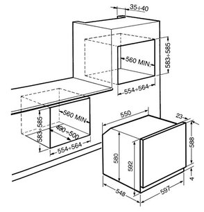 Духовой шкаф Smeg SFP140B фото 2 в Казани и Татарстане
