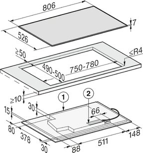 Варочная панель Miele KM 7679 FL фото 4 в Казани и Татарстане