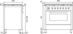 Варочный центр Ilve L096-WMP/MGD фото 3 в Казани и Татарстане