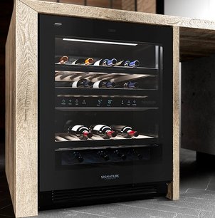 Встраиваемый винный шкаф Сигначе Китчен Сьют SKSUW2401G фото 3 в Казани и Татарстане Встраиваемый винный шкаф Signature Kitchen Suite SKSUW2401G фото 3 в Казани и Татарстане