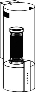 Вытяжка Кертинг KHC 35969 DN Cylinder фото 3 в Казани и Татарстане Вытяжка Korting KHC 35969 DN Cylinder фото 3 в Казани и Татарстане
