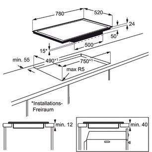 Варочная панель AEG HK587440FB фото 2 в Казани и Татарстане