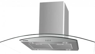 Кухонная вытяжка MAUNFELD Ancona PlusA Isla 90 нержавеющая сталь\прозрачное стекло фото в Казани и Татарстане