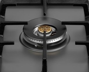 Газовая варочная панель Бертаззони P905CHERNE фото 3 в Казани и Татарстане Газовая варочная панель Bertazzoni P905CHERNE фото 3 в Казани и Татарстане