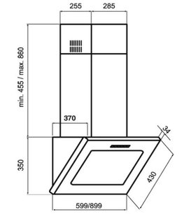 Вытяжка Куперсберг F 617 BL фото 2 в Казани и Татарстане Вытяжка Kuppersberg F 617 BL фото 2 в Казани и Татарстане
