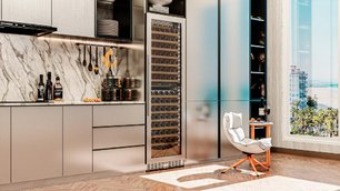 Винный шкаф Мэйвел MV163PRO-KST2 фото 2 в Казани и Татарстане Винный шкаф Meyvel MV163PRO-KST2 фото 2 в Казани и Татарстане
