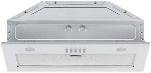 Встраиваемая вытяжка Krona LUISA 600 GLASS WHITE PB фото 3 в Казани и Татарстане