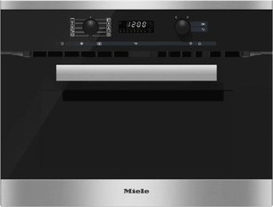 Духовой шкаф с СВЧ Миле H6200BM EDST/CLST сталь CleanSteel фото в Казани и Татарстане Духовой шкаф с СВЧ Miele H6200BM EDST/CLST сталь CleanSteel фото в Казани и Татарстане
