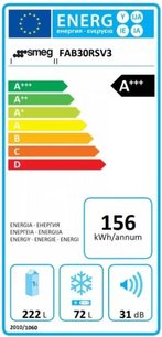 Холодильник Смег FAB30LBL3 фото 4 в Казани и Татарстане Холодильник Smeg FAB30LBL3 фото 4 в Казани и Татарстане