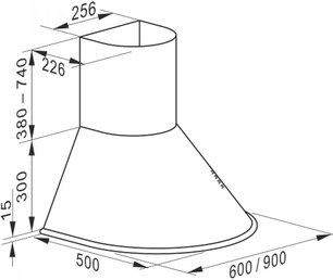 Вытяжка  Kaiser A 6423 GrBe Eco фото 4 в Казани и Татарстане