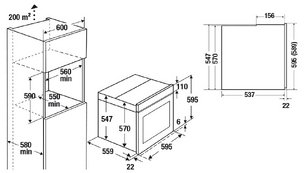 Духовой шкаф Kuppersbusch BP 6350.0 S6 Black Steel фото 2 в Казани и Татарстане
