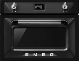 Компактный духовой шкаф с пароваркой Smeg SF4920VCN фото в Казани и Татарстане