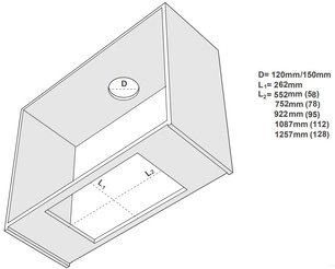 Встраиваемая вытяжка Пандо EVO/780.11 INOX V.850 SEC фото 4 в Казани и Татарстане Встраиваемая вытяжка Pando EVO/780.11 INOX V.850 SEC фото 4 в Казани и Татарстане