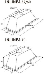 Встраиваемая вытяжка Куперсберг INLINEA 70 BX фото 4 в Казани и Татарстане Встраиваемая вытяжка Kuppersberg INLINEA 70 BX фото 4 в Казани и Татарстане