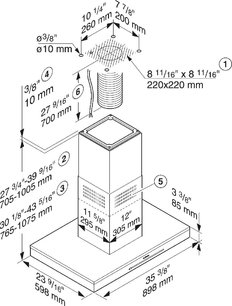 Вытяжка Миле DA 6698 D Stainless Steel Puristic Edition 6000 фото 4 в Казани и Татарстане Вытяжка Miele DA 6698 D Stainless Steel Puristic Edition 6000 фото 4 в Казани и Татарстане