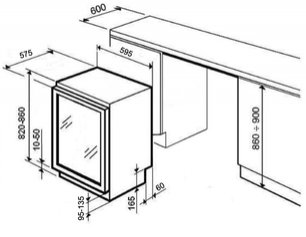 Винный шкаф Climadiff CV52IXDZ фото 3 в Казани и Татарстане