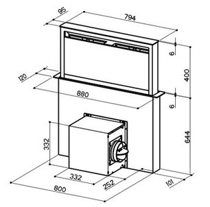 Вытяжка Фабер FABULA WH фото 2 в Казани и Татарстане Вытяжка Faber FABULA WH фото 2 в Казани и Татарстане
