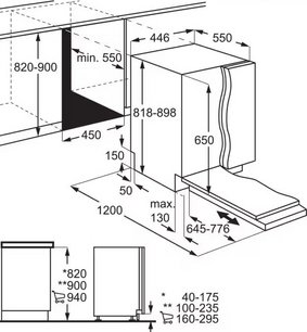 Встраиваемая посудомоечная машина Electrolux KEGB3410L фото 3 в Казани и Татарстане
