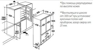 Холодильник Куперсбуш IKE 4580-1-4 T фото 2 в Казани и Татарстане Холодильник Kuppersbusch IKE 4580-1-4 T фото 2 в Казани и Татарстане