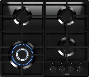 Газовая варочная панель Haier HHQ-G64CTHB фото 2 в Казани и Татарстане