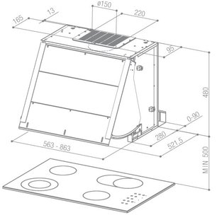 Вытяжка Faber Scrigno EG8 X A56 фото 3 в Казани и Татарстане