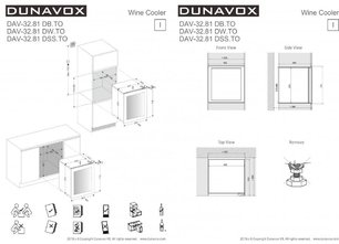 Винный шкаф Дунавокс DAV-32.81DOP.TO фото 3 в Казани и Татарстане Винный шкаф Dunavox DAV-32.81DOP.TO фото 3 в Казани и Татарстане