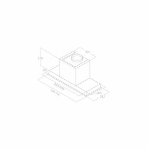 Встраиваемая вытяжка Элика HIDDEN ADVANCE BL MAT/A/72 фото 4 в Казани и Татарстане Встраиваемая вытяжка Elica HIDDEN ADVANCE BL MAT/A/72 фото 4 в Казани и Татарстане