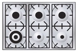 Варочная панель Ilve HP90-6D фото 2 в Казани и Татарстане